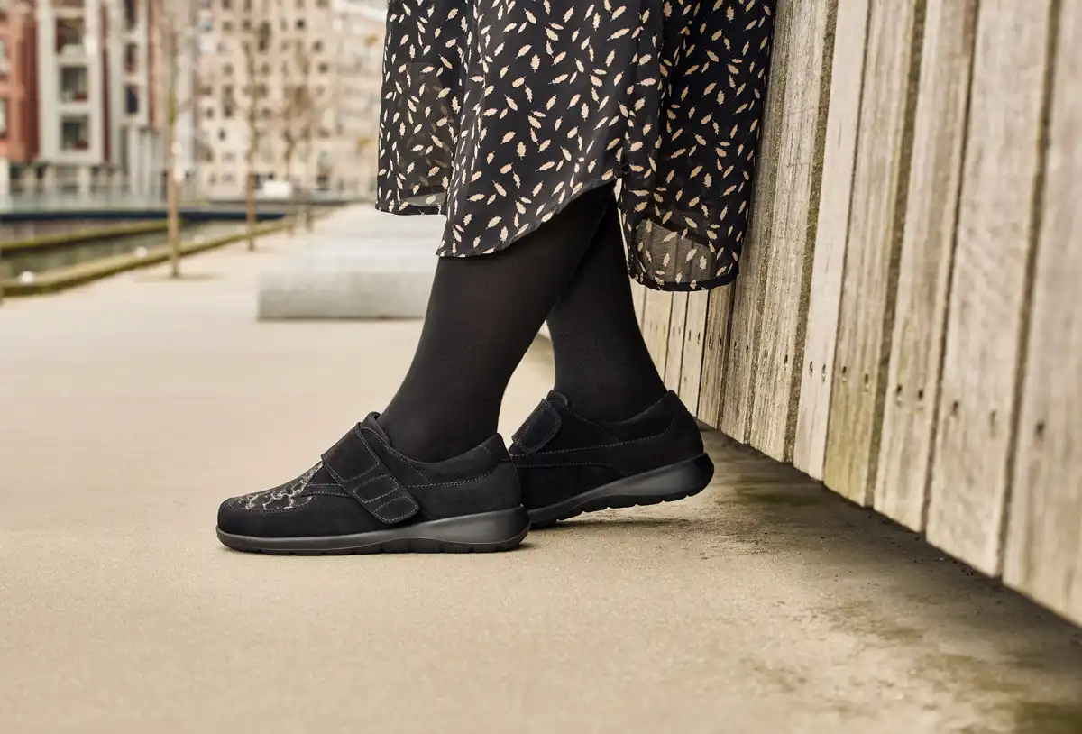 New Feet Charlotte Stretch Svart - Bild 4