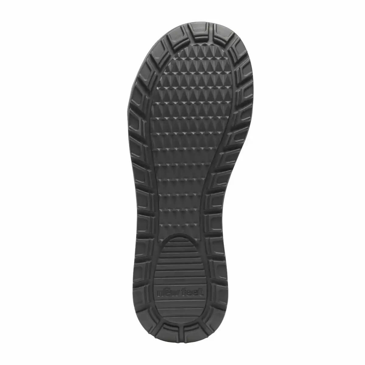 New Feet Sportig Sneaker Svart sula