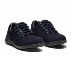 New Feet Denise Sneaker med Dragkedja Mörkblå