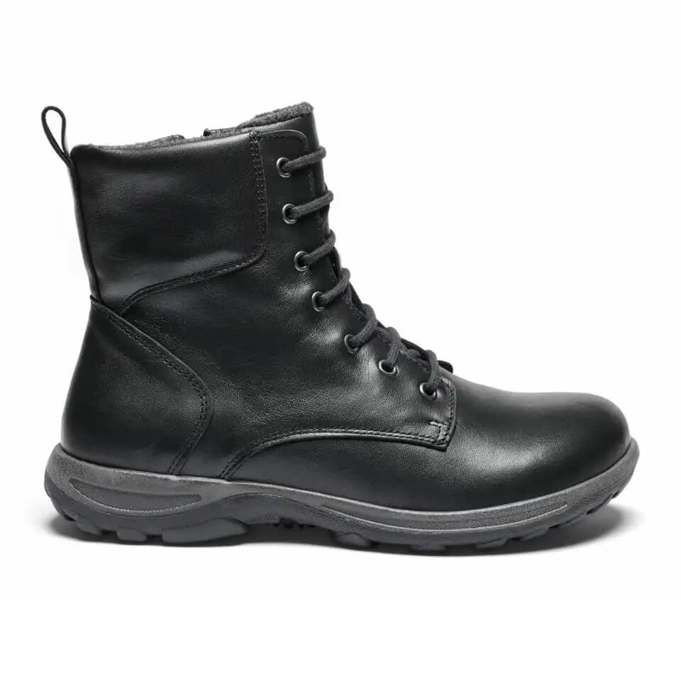 New Feet Olivia Kängor Svarta från sidan