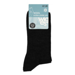 Doktorn Rekommenderar Ullstrumpa Lös Resår Svart förpackning