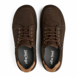 New Feet David Herrskor Bruna ovanifrån
