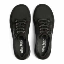 New Feet Emma Sneakers Svarta ovanifrån