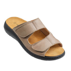 Embla Damsandal Svart med elastisk insida - Ergoflex