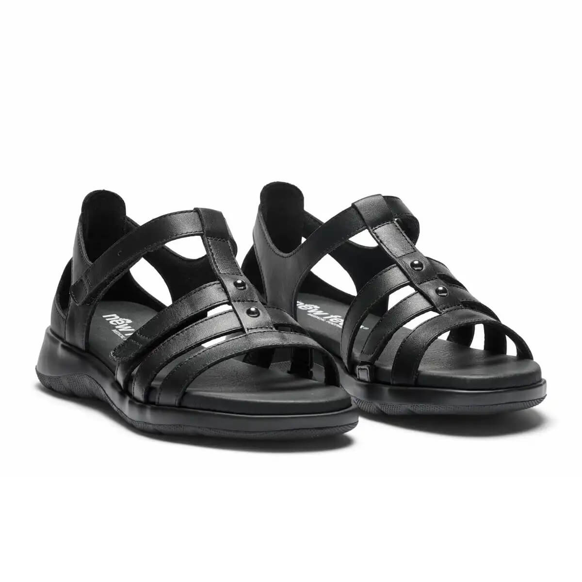 New Feet Freya Sandaler Svarta