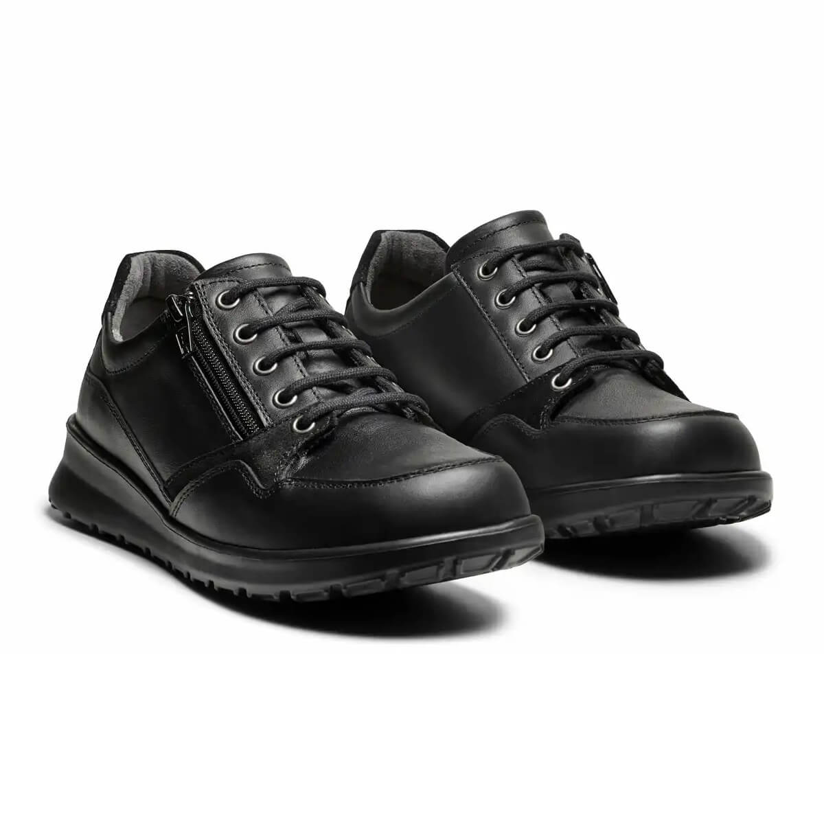 New Feet Harper Sneakers Orthostretch Svarta