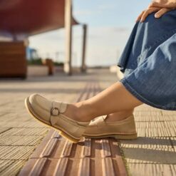 New Feet Lottie Loafers Sand miljöbild