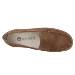 Klaveness Anita Loafers Bruna ovanifrån